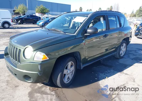 2007 Jeep Compass Sport z USA, uszkodzony, nr VIN 1J8FF47W87D422796